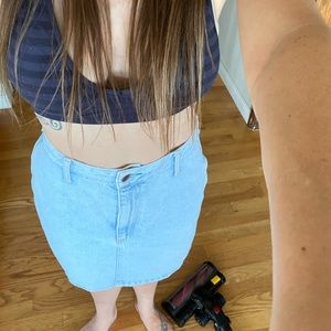 BONGO High waist jean skirt